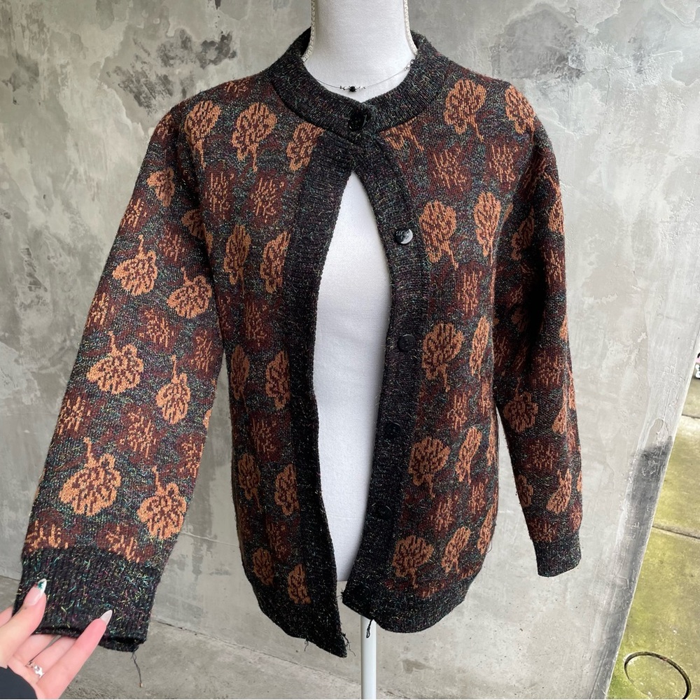 Vintage 90s Whimsygoth Cozy Cardigan